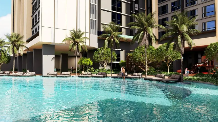 50m infinity pool · Level 10