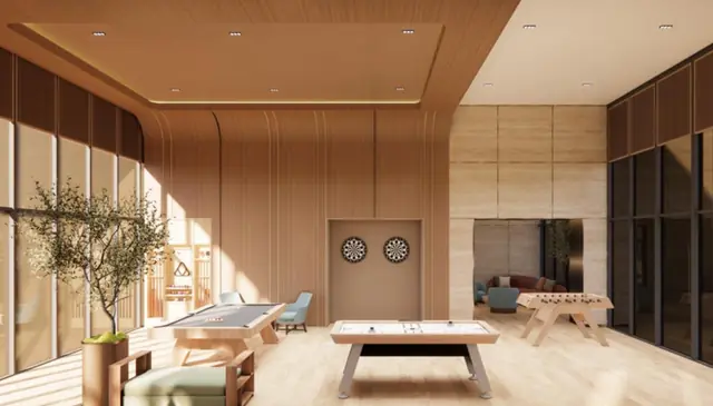 Entertainment lounge